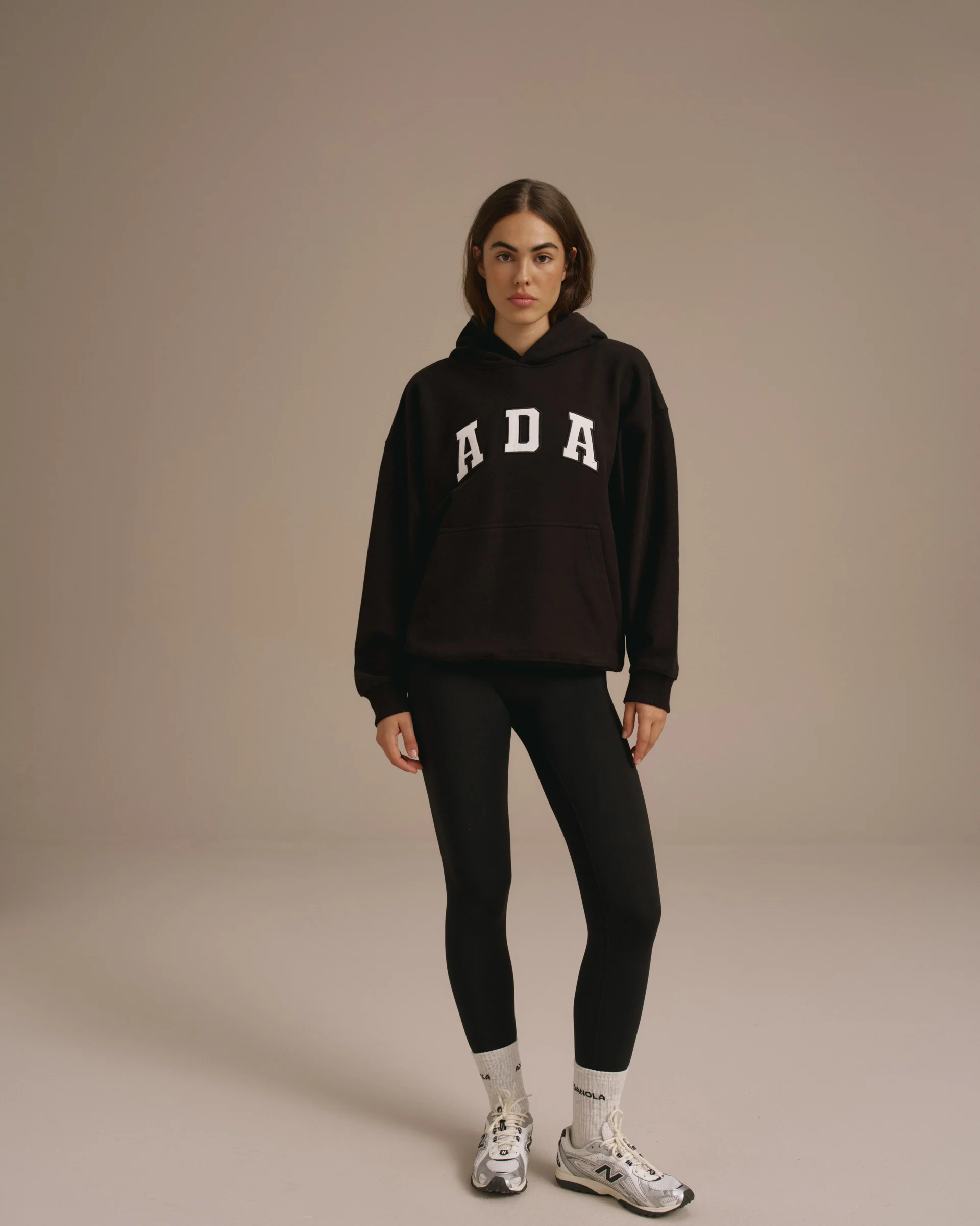 ADA Oversized Hoodie - Black - Image 4