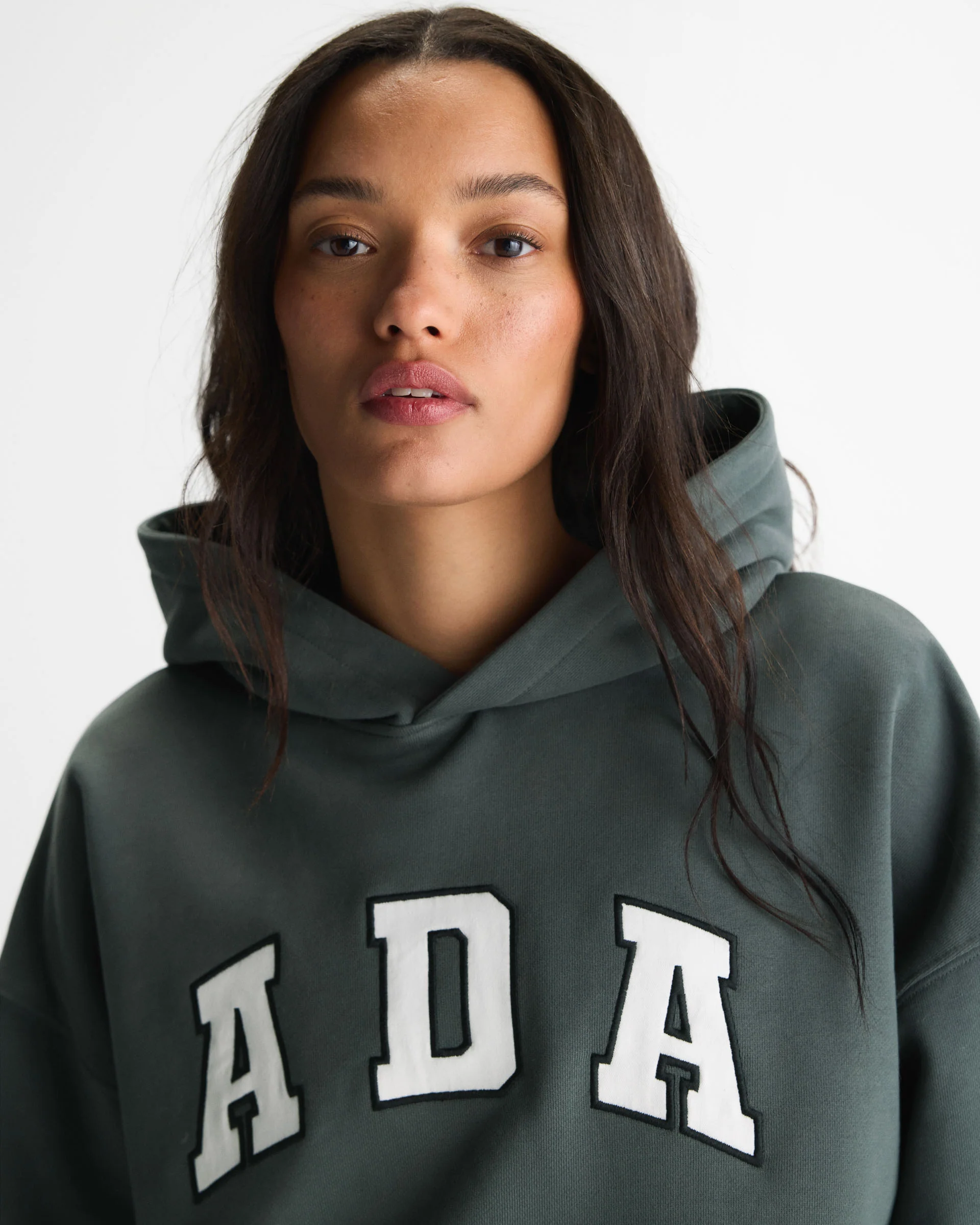 ADA Oversized Hoodie - Sea Green - Image 3