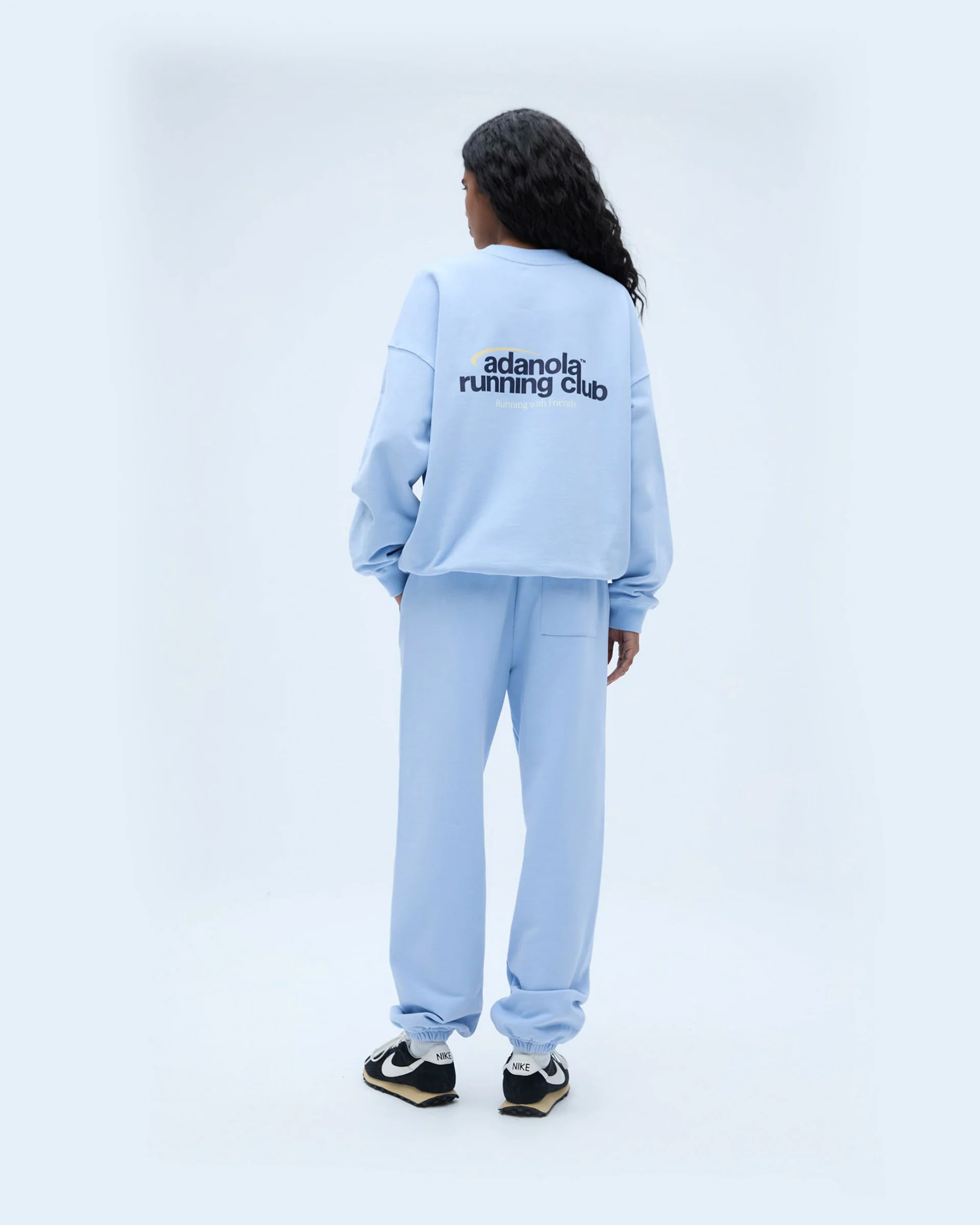 Adanola Running Sweatpants - Powder Blue - Image 2