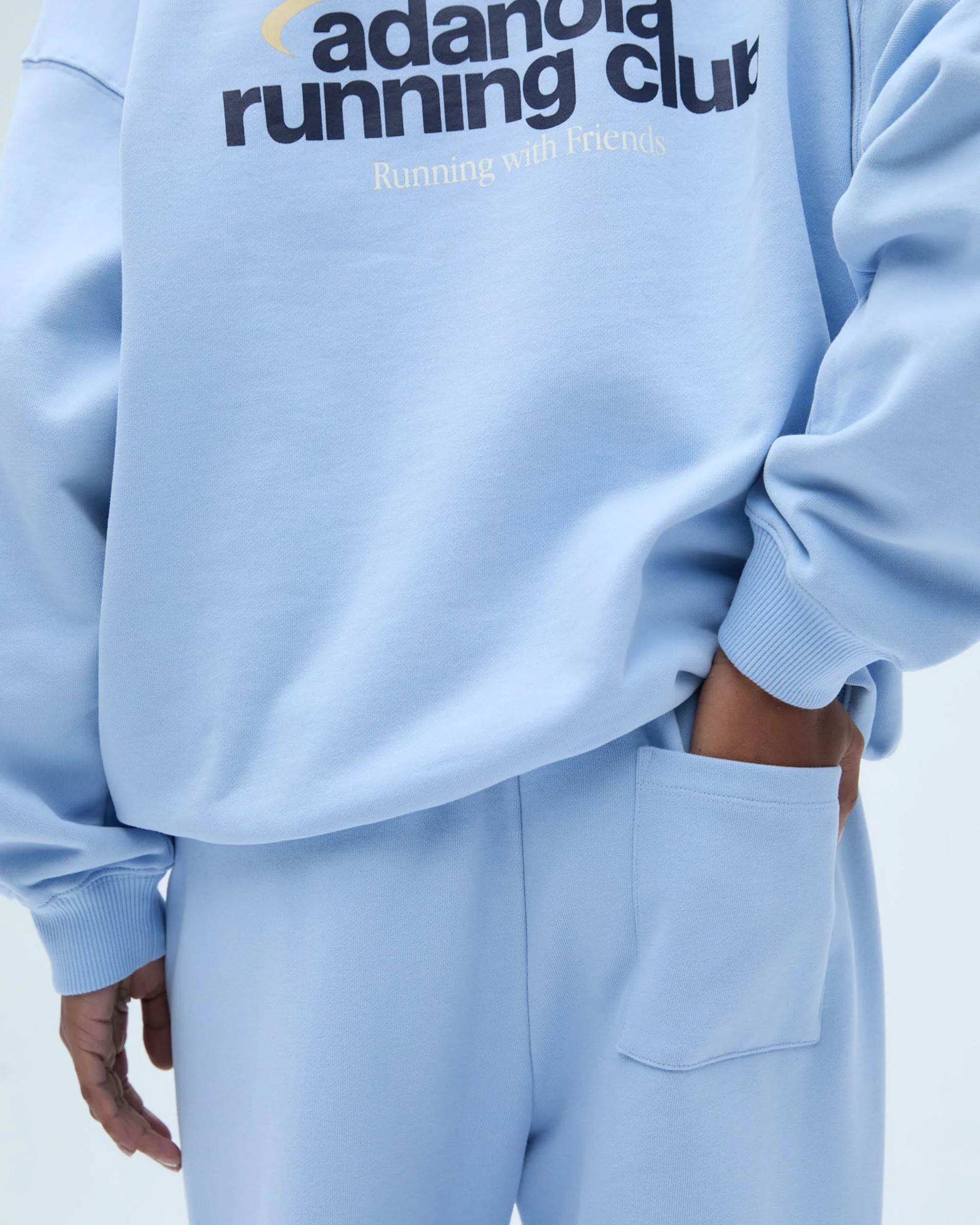 Adanola Running Sweatpants - Powder Blue - Image 5