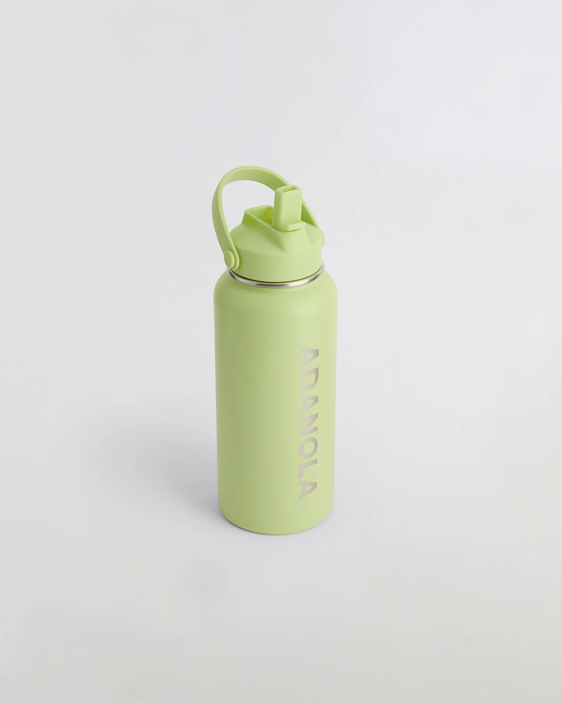 Adanola Water Bottle 950ml - Washed Lime Green - Image 4