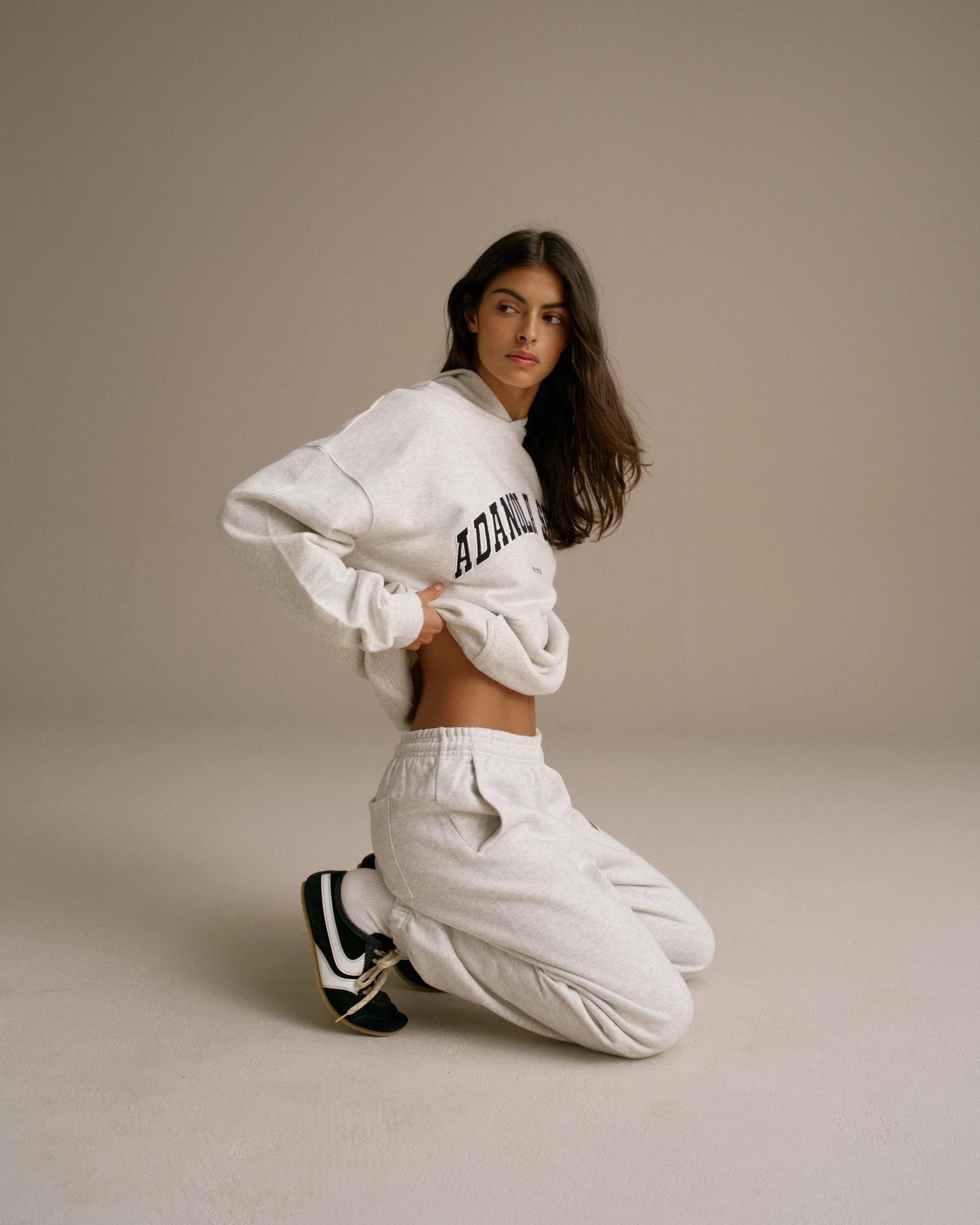 AS Sweatpants - Light Grey Melange - Image 9
