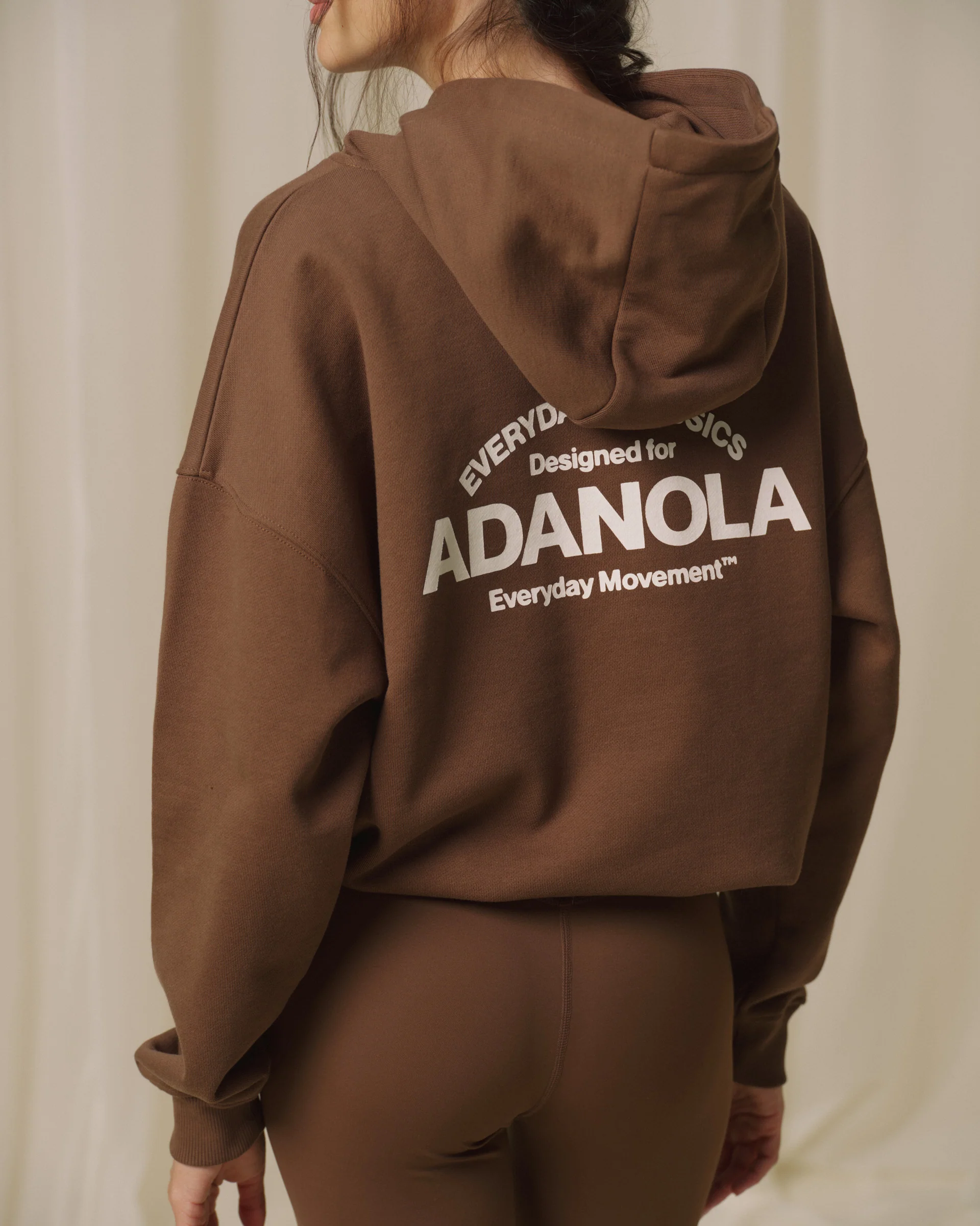 Classics Oversized Hoodie - Mocha Brown - Image 2