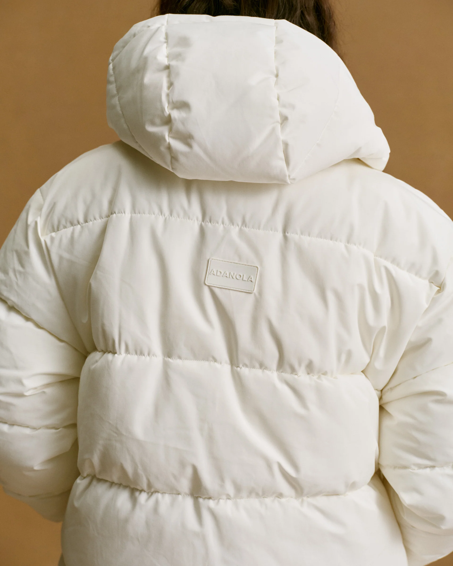 Hooded Puffer Jacket - Marshmallow White - Image 7