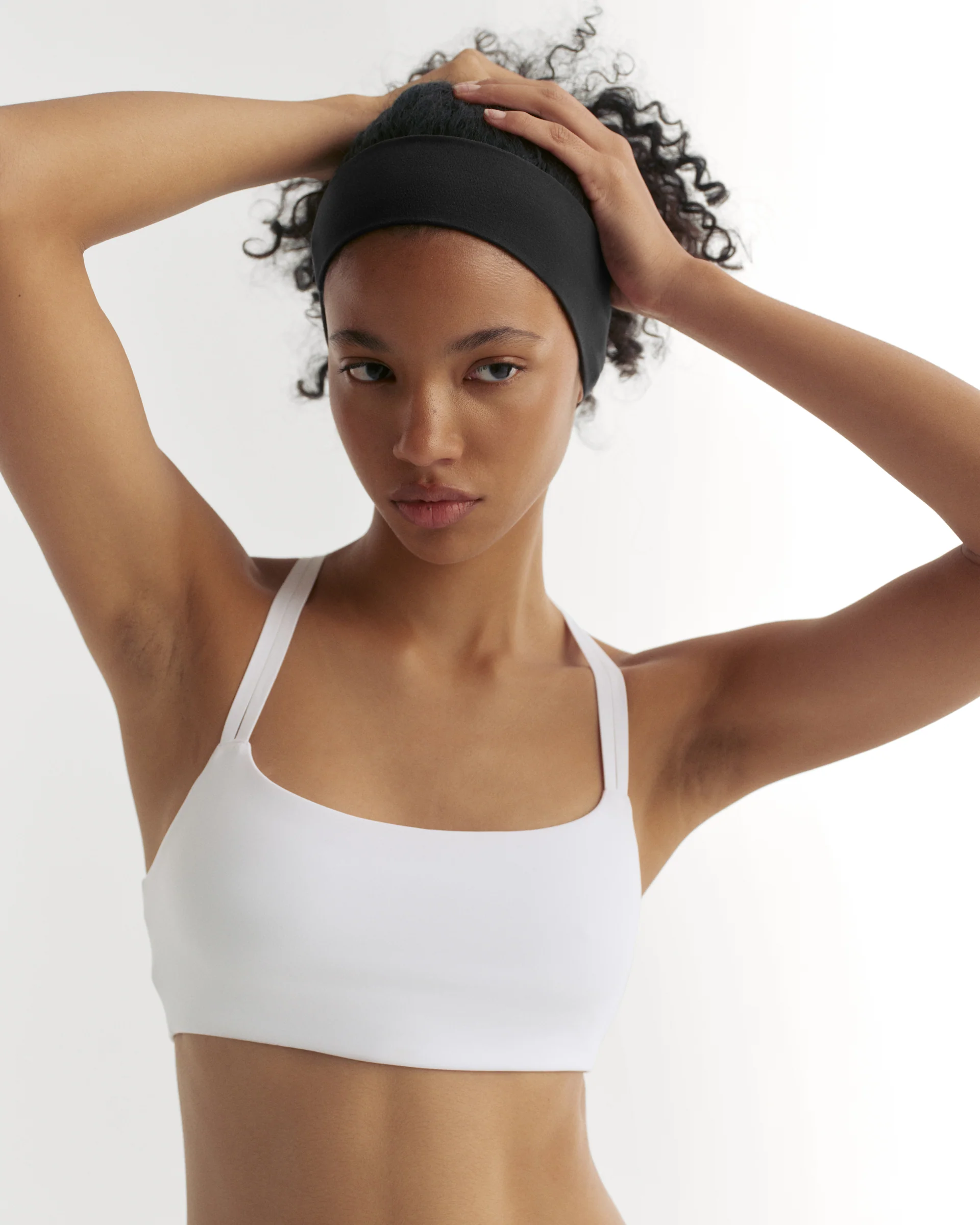 Jersey Headband - Black - Image 3