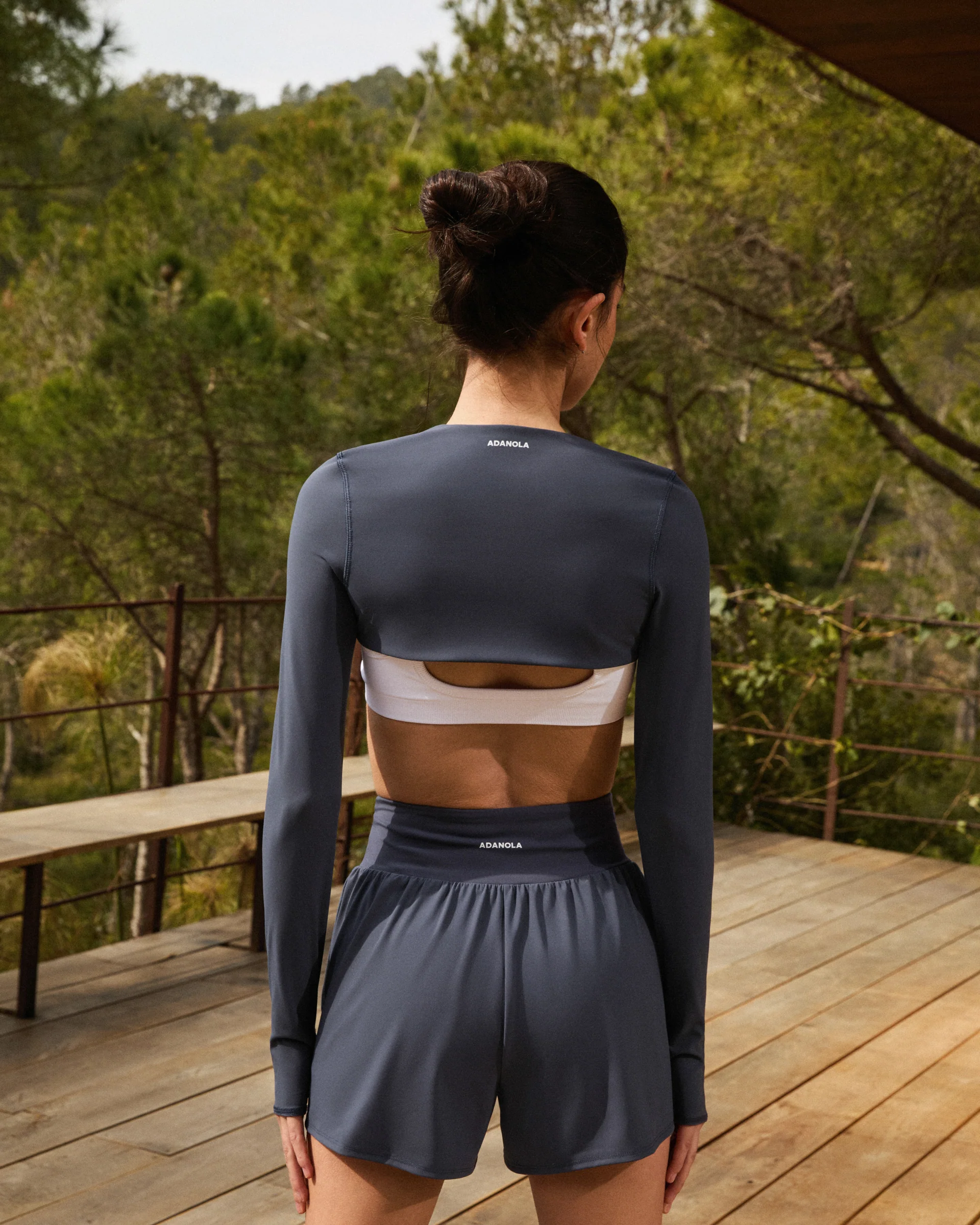 Lightweight Double Layer Shorts - Midnight Blue - Image 2