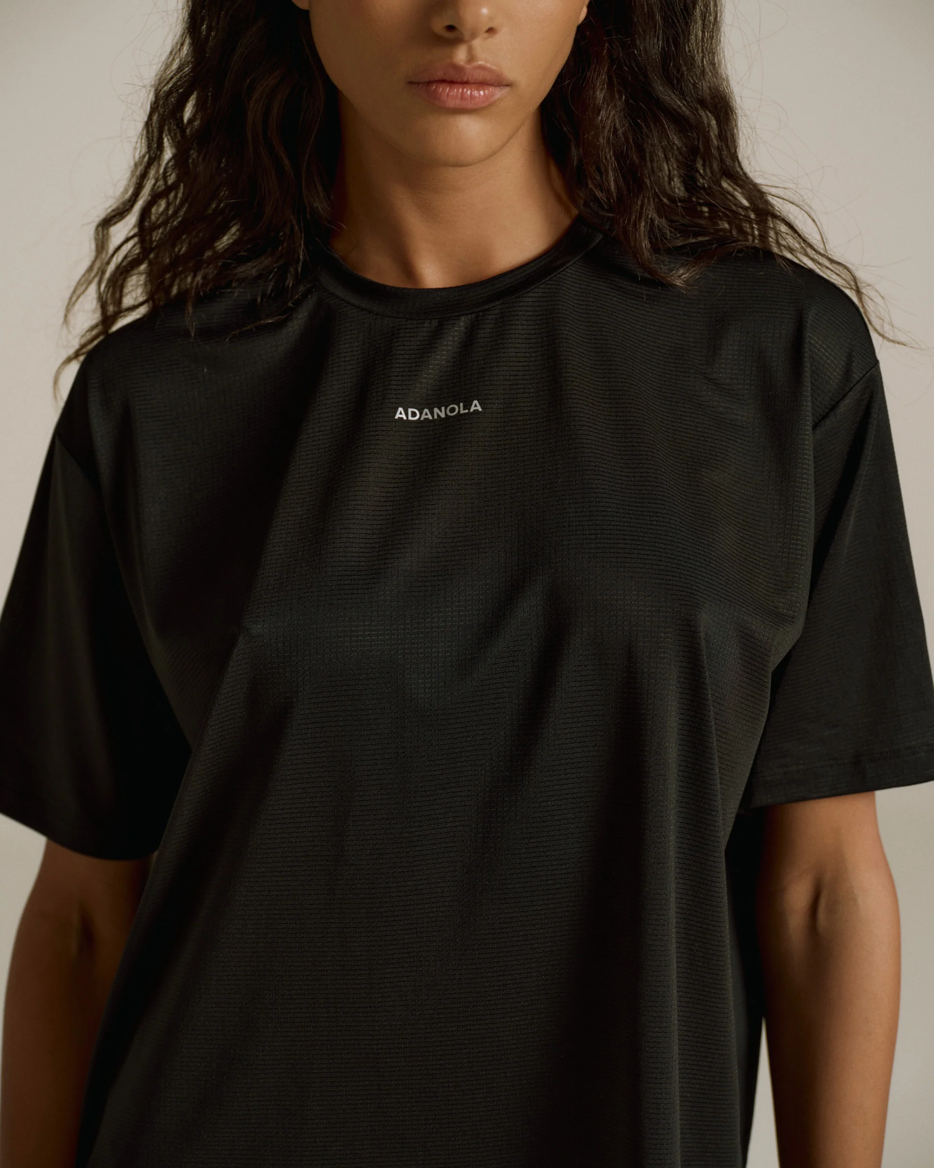Mesh Active T-Shirt - Black - Image 2