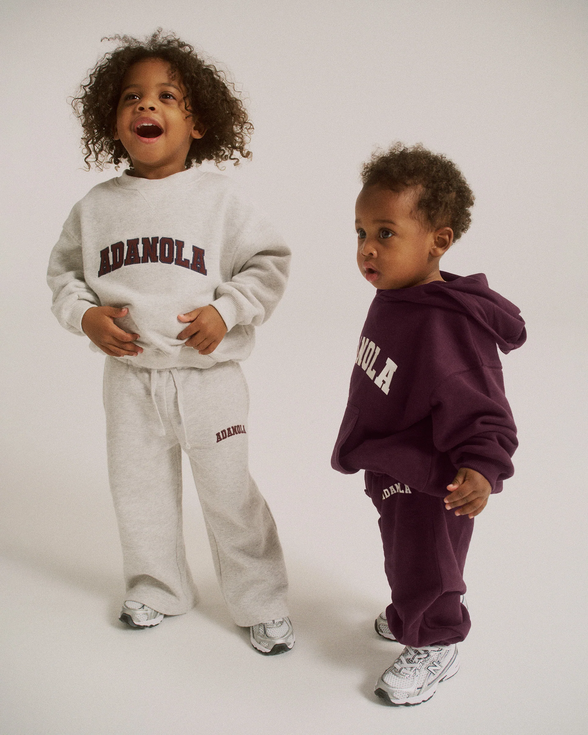Mini Varsity Sweatpants - Dark Cherry - Image 5