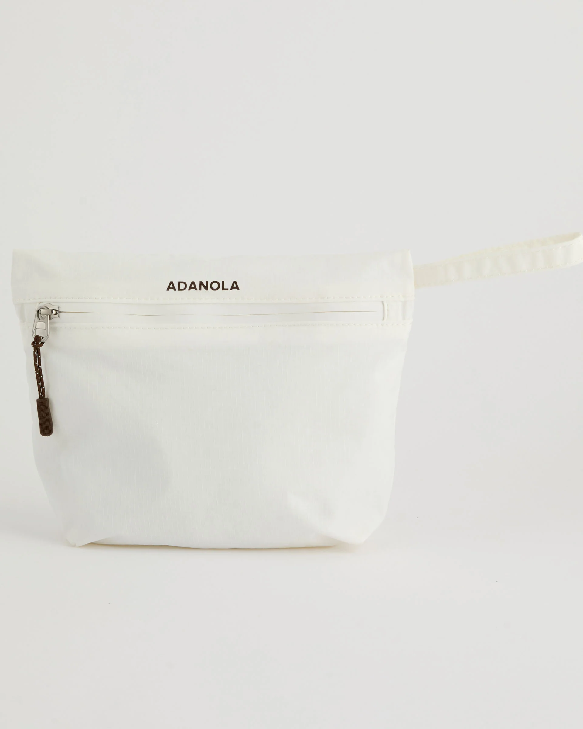 Ripstop Wash Bag - Marshmallow White/Coffee Bean - Image 2