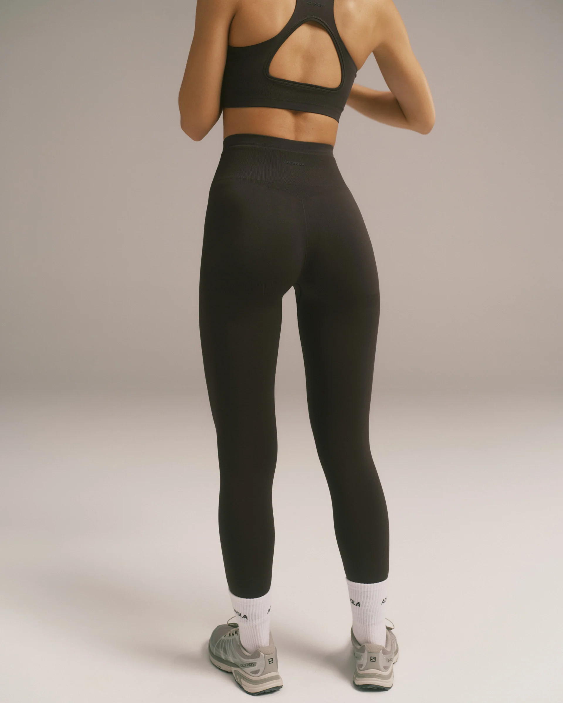 Seamless Leggings - Coffee Bean - Image 5