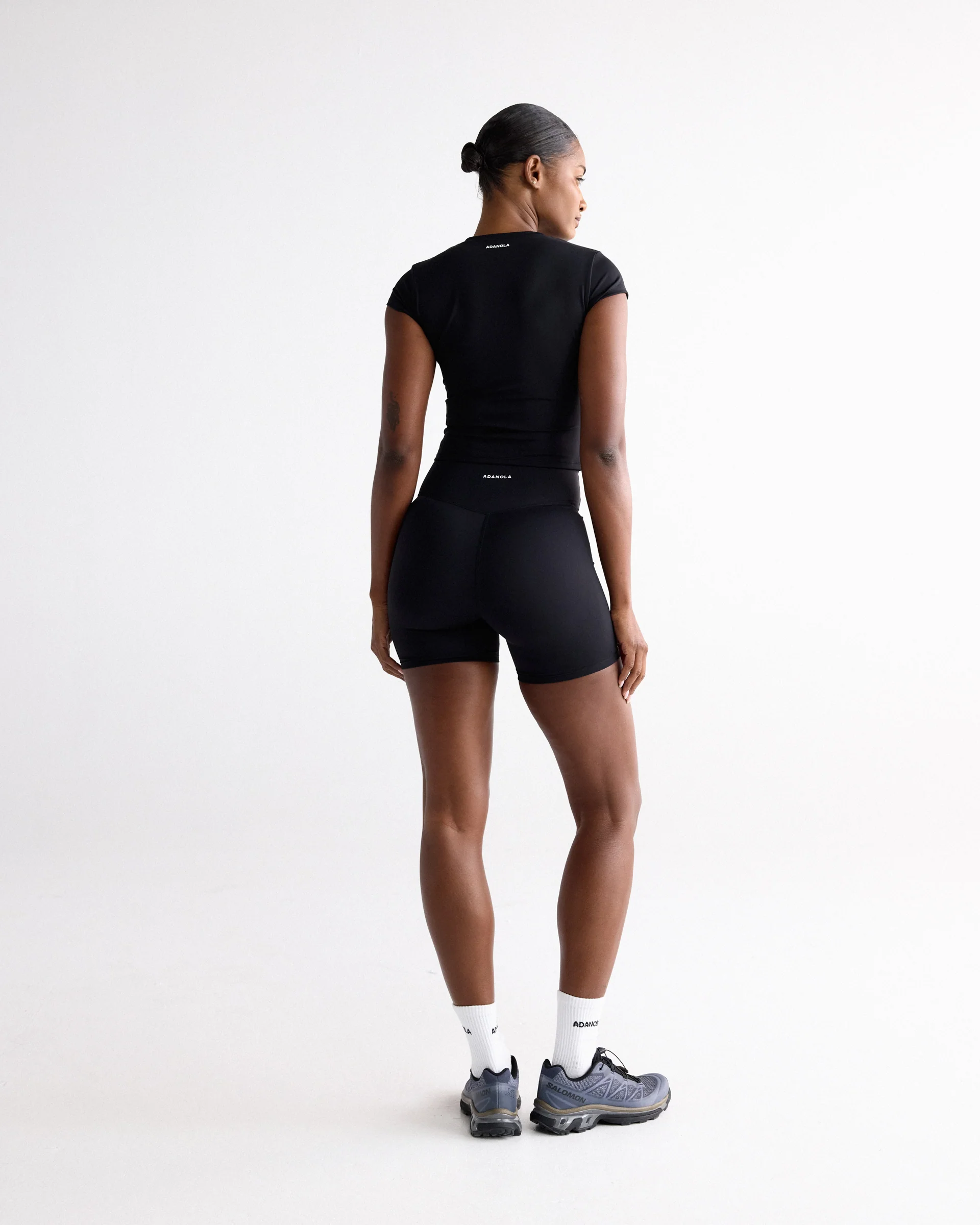 Ultimate Crop Shorts - Black - Image 4