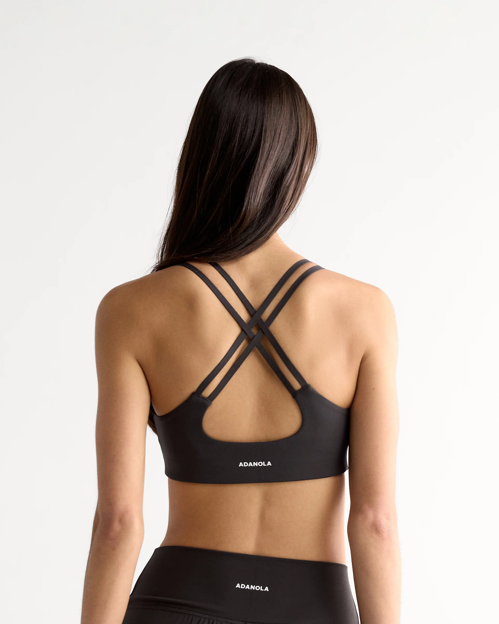Ultimate Cross Back Bra - Coffee Bean - Image 2