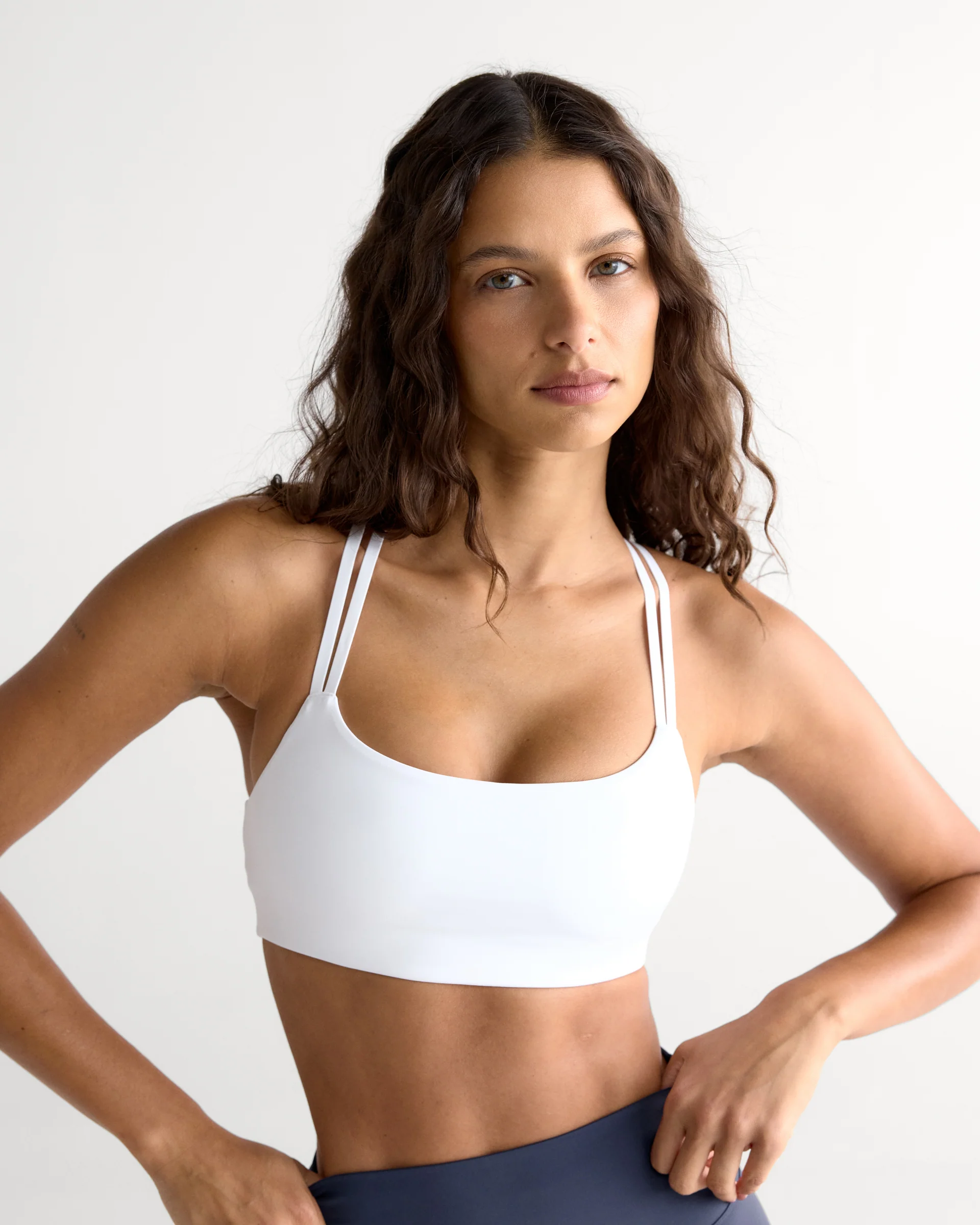 Ultimate Cross Back Bra - White - Image 2