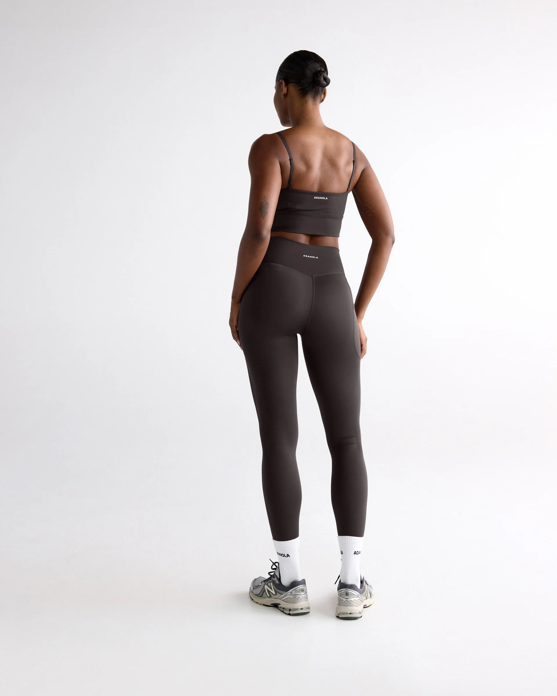 Ultimate Pocket Leggings - Coffee Bean - Image 3