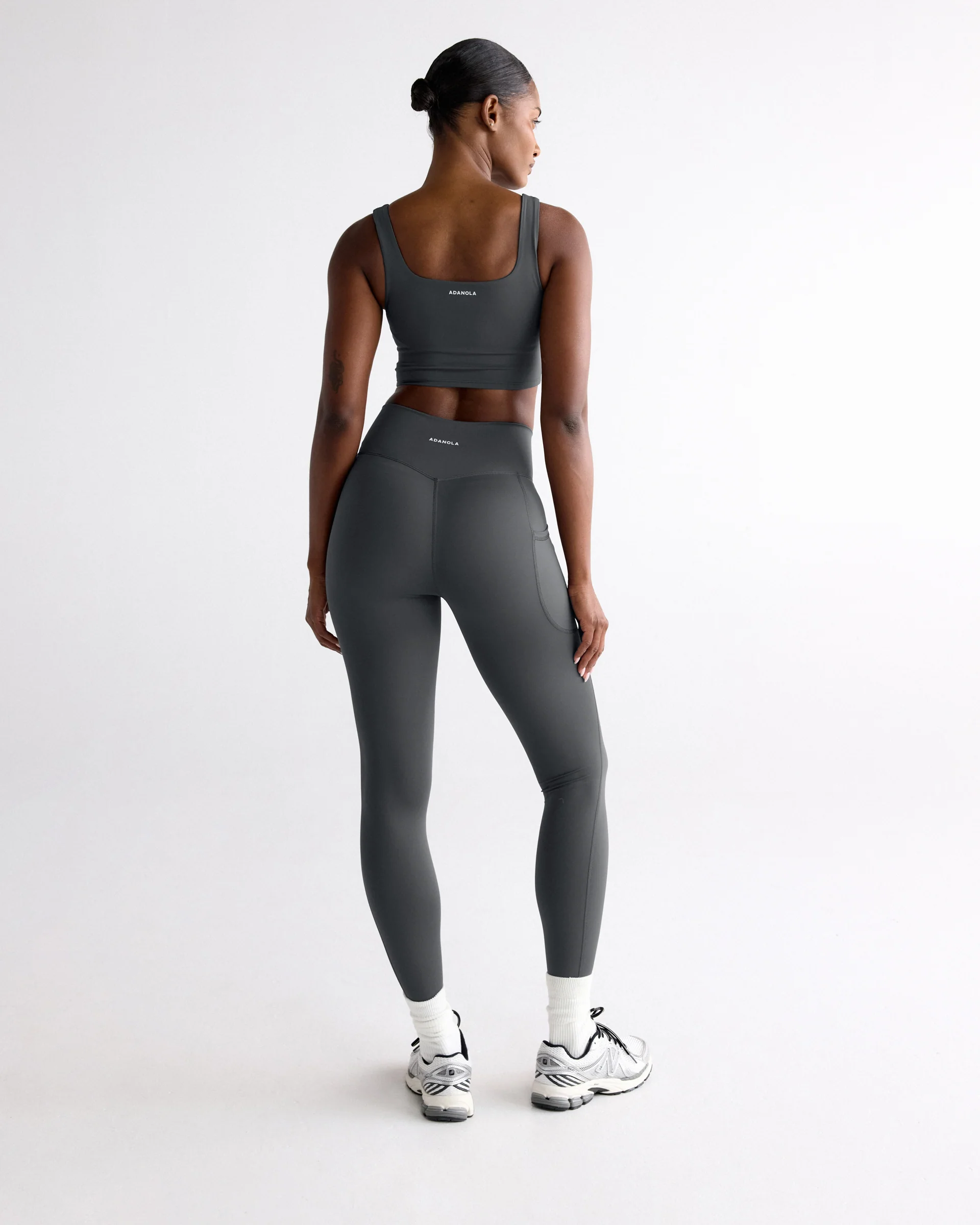 Ultimate Pocket Leggings - Graphite Grey - Image 3