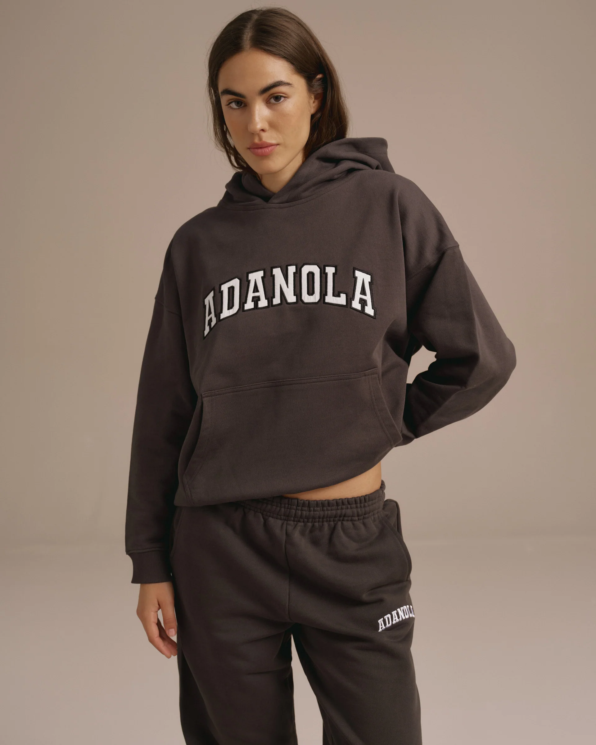 Varsity Sweatpants - Washed Coffee Bean - Image 3