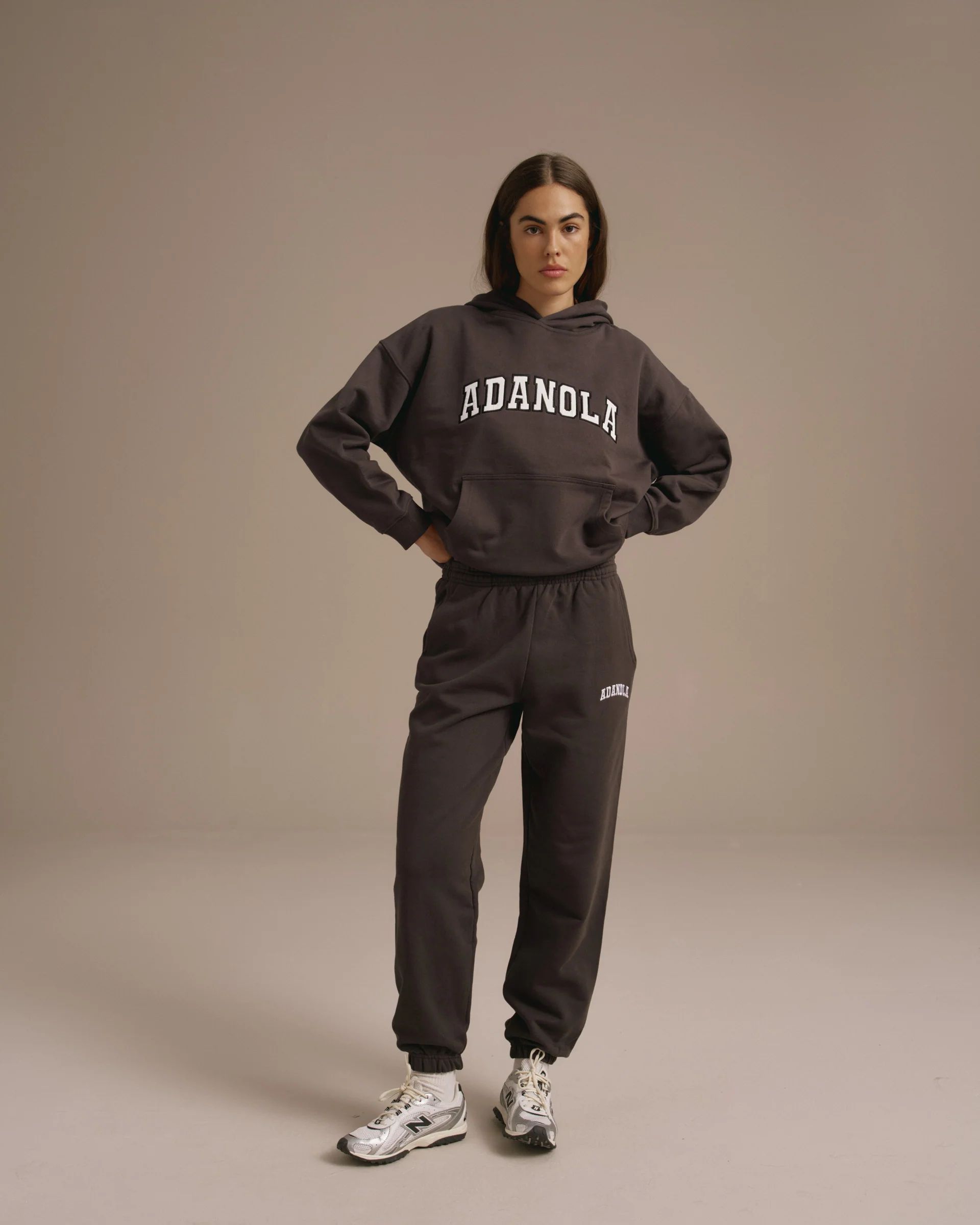 Varsity Sweatpants - Washed Coffee Bean - Image 4